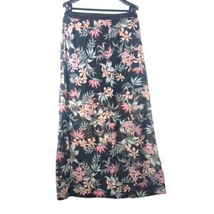 H&M Women’s Floral Printed Dress Size 6 W/ Side Slits